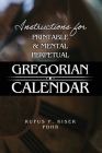 Instructions for Printable & Mental Perpetual Gregorian Calendar Cover Image