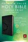 Premium Value Slimline Bible-NLT-Large Print Crown By Tyndale (Created by) Cover Image