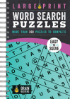 Large Print Word Search Puzzles Teal: Over 200 Puzzles to Complete (Brain Busters) Cover Image