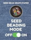 Seed Bead Graph Paper: Book for Designing Seed Beading Patterns, 8.5 by 11 Inches, Large Size, Funny Mode Denim Cover By Seed Beading Essentials Cover Image