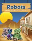 Robots Coloring Book for Kids By Young Scholar Cover Image
