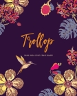 2020-2024 Five Year Diary; Trollop: UK Month to View Diary By Cheeky Little Diaries Cover Image