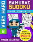 Very Hard Samurai Sudoku: 200 Perplexing Puzzles Cover Image