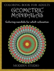 Geometric mandalas: Coloring book for adult Cover Image