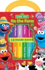 Sesame Street: On the Farm 12 Board Books By Erin Rose Wage, Tom Brannon (Illustrator), Bob Berry (Illustrator) Cover Image