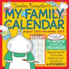 Sandra Boynton's My Family Calendar 17-Month 2022-2023 Family Wall Calendar Cover Image