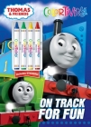 Thomas & Friends: On Track for Fun: Colortivity with Crayons By Editors of Dreamtivity Cover Image