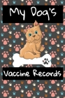 My Dog's Vaccine Records: Keep Track Of Annual Vet Visits and Immunizations Cover Image