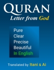 Quran in English - Clear, Pure, Precise: AI-Optimized Modern Translation By Talal Itani Cover Image