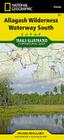 Allagash Wilderness Waterway South Map (National Geographic Trails Illustrated Map #401) By National Geographic Maps Cover Image