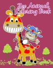 Zoo Animal Coloring Book: coloring pages, Christmas Book for kids and children Cover Image