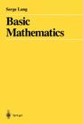 Basic Mathematics By Serge Lang Cover Image