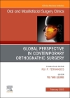 Global Perspective in Contemporary Orthognathic Surgery, an Issue of Oral and Maxillofacial Surgery Clinics of North America: Volume 35-1 (Clinics: Dentistry #35) Cover Image