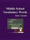 Whimsy Word Search, Middle School Vocabulary Words - Daily Calendar - In ASL By Claire Mestepey Cover Image