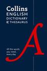 Collins English Dictionary and Thesaurus Cover Image