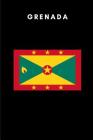 Grenada: Country Flag A5 Notebook to write in with 120 pages Cover Image