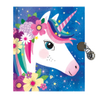 Unicorn Locked Diary By Illustrated By Rebecca Jones Mudpuppy (Created by) Cover Image