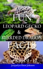 Fun Leopard Gecko and Bearded Dragon Facts for Kids 9-12 By Jacquelyn Elnor Johnson Cover Image