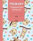Primary Composition Notebook: With Handwriting Practice and Picture Space for Girls with Adorable Baby Sloths Cover Design By Jem Books Cover Image