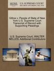 Gitlow V. People of State of New York U.S. Supreme Court Transcript of Record with Supporting Pleadings By Walter Nelles, Additional Contributors, U. S. Supreme Court (Created by) Cover Image