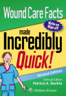 Wound Care Facts Made Incredibly Quick (Incredibly Easy! Series®) By LWW Cover Image