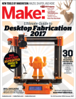 Make: Volume 54: Desktop Fabrication Guide 2017 By Mike Senese Cover Image