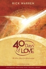 40 Days of Love Bible Study Guide: We Were Made for Relationships By Rick Warren Cover Image