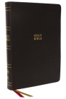 NKJV Holy Bible, Super Giant Print Reference Bible, Brown Bonded Leather, 43,000 Cross References, Red Letter, Comfort Print: New King James Version: By Thomas Nelson Cover Image