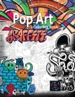 Graffiti pop art coloring book, coloring books for adults relaxation: Doodle coloring book Cover Image