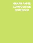 Graph Paper Composition Notebook: Light Lime Green Color Cover, Grid Paper Notebook, 4x4 Quad Ruled, 106 Sheets (Large, 8.5 X 11) By Steven L. Rankin Publishing Cover Image
