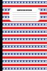 Composition Notebook: Red, White, and Blue Stripes (Horizontal) with White Stars (100 Pages, College Ruled) By Sutherland Creek Cover Image
