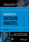 Handbook of Decision Analysis By Gregory S. Parnell, Terry Bresnick, Eric R. Johnson Cover Image