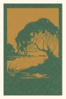 Vintage Journal Woodcut of Tree and Pond Cover Image