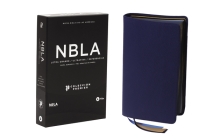 Nbla Biblia Ultrafina, Letra Grande, Colección Premier, Azul Marino: Edición Limitada Cover Image