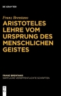 Aristoteles Lehre vom Ursprung des menschlichen Geistes By No Contributor (Other) Cover Image