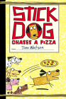 Stick Dog Chases a Pizza By Tom Watson Cover Image