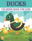 Ducks Coloring Book For Kids: 50 Unique Duck Coloring Pages for Kids By Rr Publications Cover Image