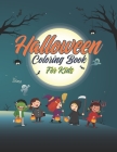 Halloween Coloring Book For Kids: Glossy cover, 8.5 x 11 inches By Bookiny Cover Image