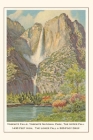 The Vintage Journal Yosemite Falls, California Cover Image