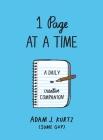 1 Page at a Time (Blue): A Daily Creative Companion By Adam J. Kurtz Cover Image