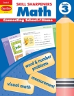 Skill Sharpeners: Math, Grade 3 Workbook Cover Image