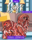 Dogs Adult Coloring Book Vol. 2 By Omar Johnson Cover Image