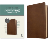 NLT Large Print Thinline Reference Bible, Filament Enabled Edition (Red Letter, Leatherlike, Rustic Brown) Cover Image