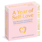 A Year of Self-Love Page-A-Day Calendar 2023: Daily Affirmations and Actions for Self-Compassion and Self-Worth By Tanya Carroll Richardson, Workman Calendars (With) Cover Image