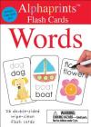 Alphaprints: Wipe Clean Flash Cards Words (Wipe Clean Activity Flash Cards) Cover Image