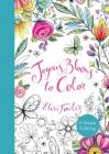 Joyous Blooms to Color: 15 Postcards, 15 Gift Tags Cover Image