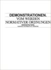 Demonstrations: Making Normative Orders Cover Image