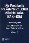Die Protokolle Des Osterreichischen Ministerrates 1848-1867 Abteilung III: Das Ministerium Buol-Schauenstein Band 7: 4.Mai 1858 - 12.Mai 1859 Cover Image