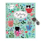Teacup Kittens Locked Diary By Mudpuppy,, Tara Lilly (Illustrator) Cover Image