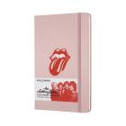 Moleskine Limited Edition Rolling Stones Notebook, Large, Ruled, Pink, Hard Cover (5 x 8.25) By Moleskine Cover Image
